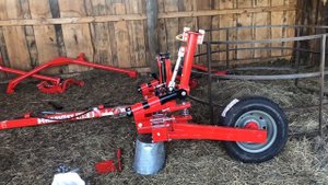 Купили грабли harvest wr 8 .