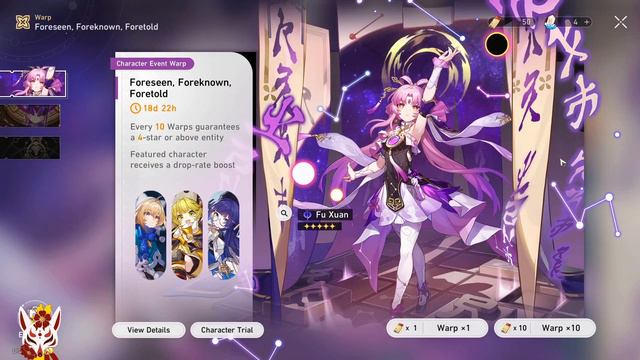 FU XUAN and lynx CRAZY summons in Honkai: Star rail !! #honkaistarrail #fuxuan