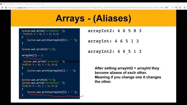 CSE 110 - Arrays in Java смотреть онлайн