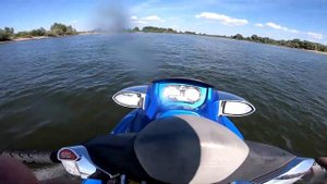 Покатушки на гидроцикле BRP Sea Doo GTX 215 с девочками | Влог на Спортбайке