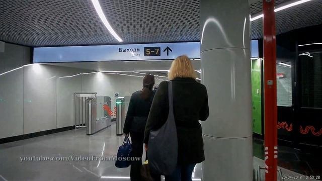 Станция метро Раменки выход в город // 20 апреля 2018