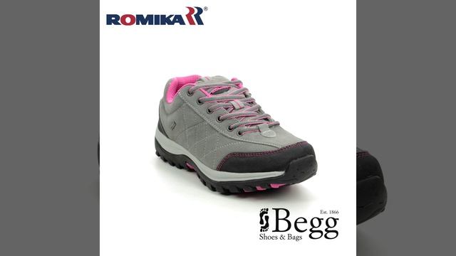 Romika Elmau 02 Tex 83502-78720 Grey muti Walking Shoes смотреть онлайн
