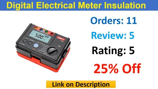 Top 5 Best Insulation Resistance Meter In 2020 смотреть онлайн