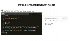 Include dan Require pada PHP | PABW2