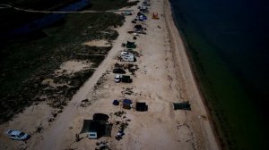 Арабатская Стрелка. Обзор кемпинга "Стоянка Караванеров"