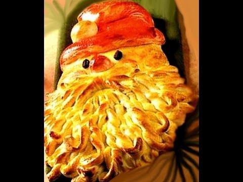 Новогодняя выпечка. Пирог "Дед Мороз" смотреть онлайн