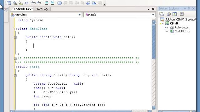 C# Beginner CrashCourse Pt. 2- 05 - Ceasar Shift смотреть онлайн