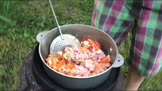 Плов из гречки ( гречка по купечески ) быстрое блюдо .
