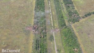 Уничтожение снайпера ВСУ, засевшего в башне.