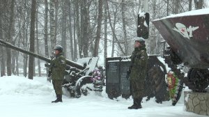 Митинг, посвящённый Дню памяти о россиянах, участниках локальных войн и вооружённых конфликтов.