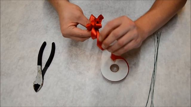 How to: Tying a Florists Bow
