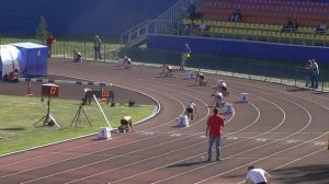 Олеся Солдатова - 53,44!!! 400 метров, девушки (финал). Первенство России U18. Калуга, 2018