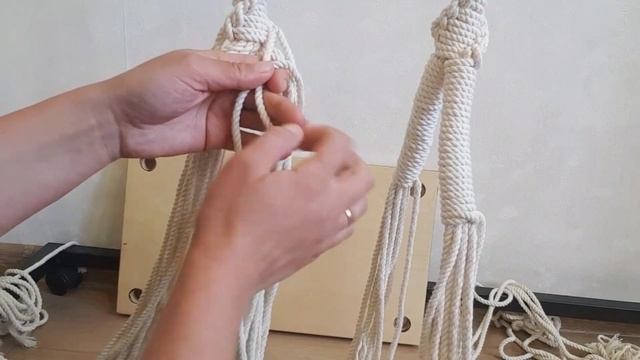 МАСТЕР-КЛАСС ПЛЕТЕНИЯ КАЧЕЛЕЙ ДЛЯ ДЕТЕЙ, ДЕКОРА ВИТРИН МАГАЗИНОВ, СВАДЕБНЫХ ФОТОЗОН. DIY Macrame.