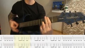 Refused – New Noise (Guitar cover with tab)