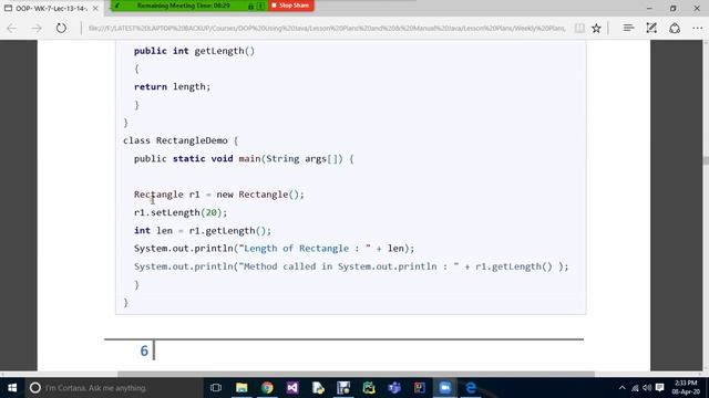 Return values from methods in java | Week 07-c смотреть онлайн