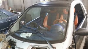 работа дворников smart 450 с развёрнутым мотором