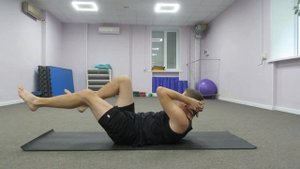 Упражнение "Велосипед.