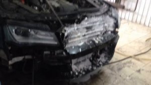 мойка радиаторов со снятием бампера