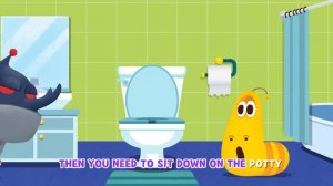 Baby JoJo's Potty Training Song | Poo Poo Song | Go Potty | Larva Kids Nursery Rhymes & Kids Songs