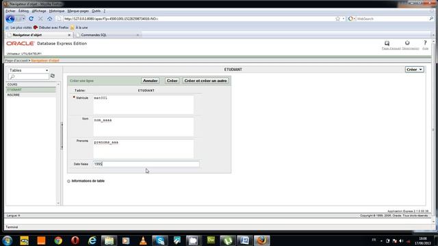 Creation BD Oracle 10g XE - tuto Microexploit смотреть онлайн