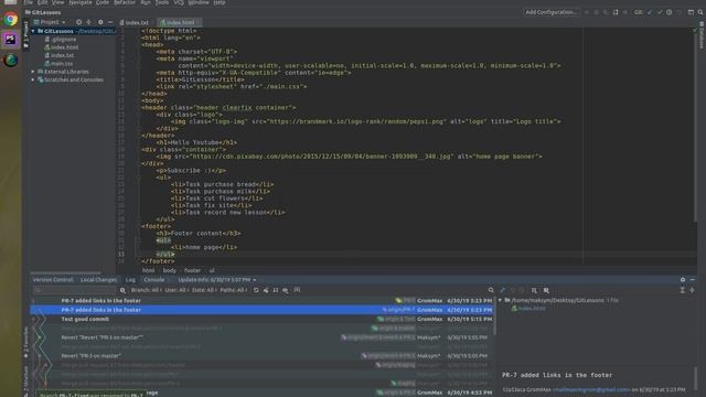 Git. Cherry pick, исправляем ошибки ветвления смотреть онлайн