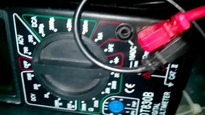 измеряем сопротивление датчика ABS мотор выкл