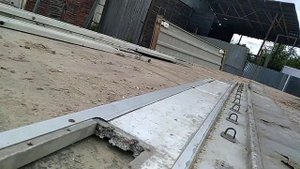 Борта от МАЗа в разрезе. Как не надо делать борта.