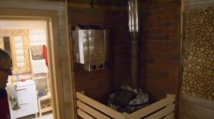 Портал для банной печи из кирпича. Печники Минска