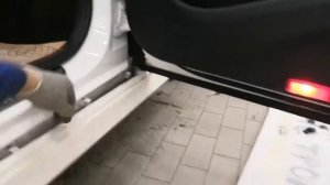 Мерседес бенз W213 снятие крыла