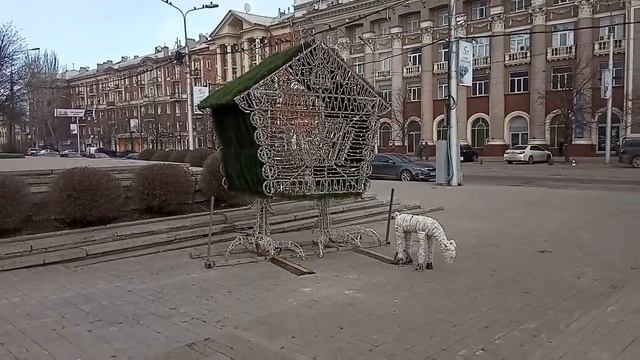 Донецк. Главная Елка. Площадь Ленина. # 112. смотреть онлайн