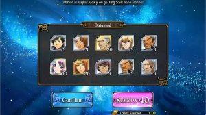 Langrisser M SEA - Rise of the Enforcers banner, 1160 summons for Leonhardt and Renne