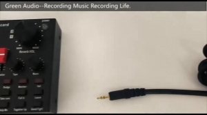 Комплект, микрофон Green Audio. BM-800 со звуковой картой V8s стойкой и ветрозащитой.