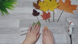 ОСЕННИЕ ПОДЕЛКИ из ПРИРОДНОГО МАТЕРИАЛА.Осенняя композиция "ДОМИК". ПОДЕЛКИ своими руками.DIY craft