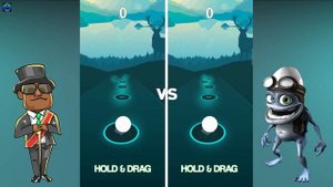 Coffin Dance vs Crazy Frog - Rush Tiles Magic Hop