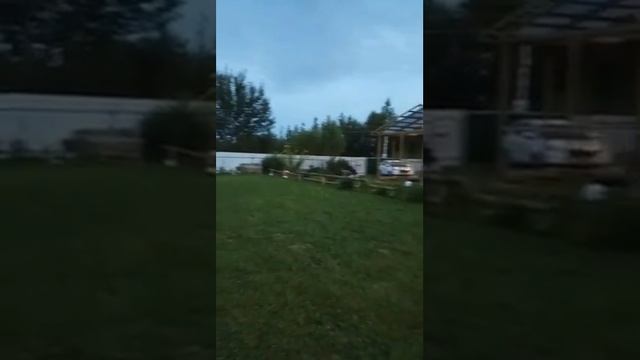Новый бордюр на моей клумбе вдоль забора!!!