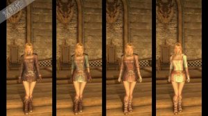 Skyrim SE 上古卷軸V：重製版 MOD 服裝 132.Mini Vamps UNP身形