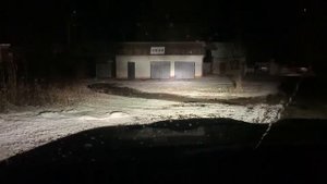 LED Лампа Нарва HB3/4 Тест в автомобильной рефлекторной оптики дальний свет.
