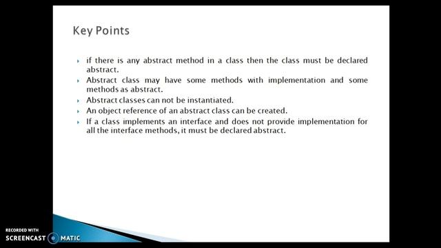 Abstract Class in Java|Usage of Abstract class in Java|Restrictions with Abstract Classes in Java