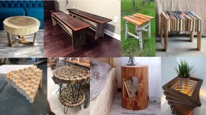 Art from wood: 100 amazing ideas for wood furniture