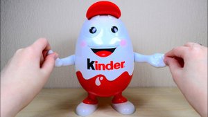 Киндерино Самый Большой Киндер Сюрприз на русском языке Kinder Surprise Kinderino Eggman Kinderman