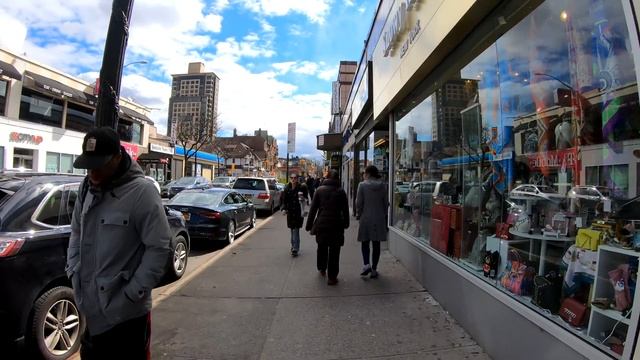 ⁴ᴷ⁶⁰ Walking NYC : Austin Street, Forest Hills, Queens from 67th Avenue to Union Turnpike смотреть онлайн