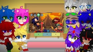 Sonic Characters react to Faker (Part 1/2)