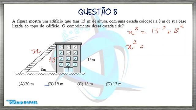 Aula #14 - 9º Ano do Ensino Fundamental - Teorema de Pitágoras [Parte 2] ??? смотреть онлайн