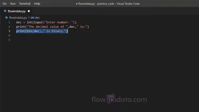Python Program to Convert Decimal to Binary, Octal, and Hexadecimal смотреть онлайн
