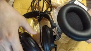 Распаковка амбушюр для наушников Fostex T50RP/ Shure HPAEC840