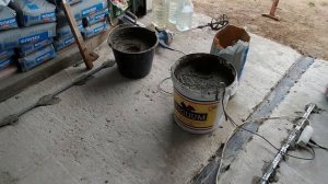 Укладка плитки в гараже в Серпухове ч 1