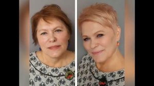 Стрижки, цвет волос и макияж, которые на 10 лет молодят, чудо-преображения «ДО» и «ПОСЛЕ»⭐️⭐️⭐️⭐️⭐️