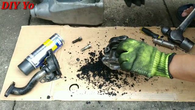 Service & cleaning EGR valve [ MITSUBISHI TRITON 2.5 4D56U ]