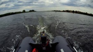 лодка пвх ривьера 3400 ск компакт и лодочный мотор HDX 3 6
