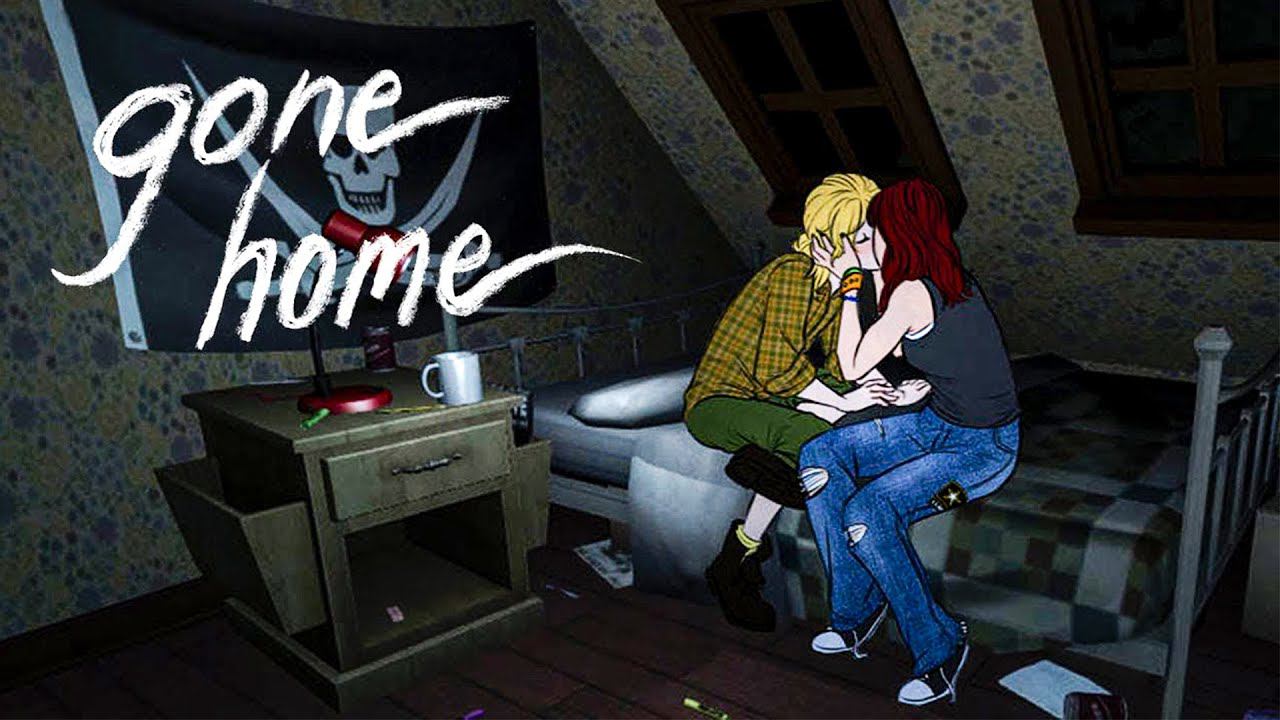 ИСТОРИЯ ОДНОЙ ДЕВОЧКИ В Gone Home. Полное прохождение #прохождение #gonehome